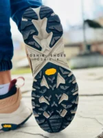 کتونی هوکا اناکاپا رنگ قهوه ای Goretex چهار فصل مخصوص کوهنوردی