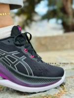 کفش اسیکس ژل کینسی مکس Asics GEL-KINSEI MAX مشکی بنفش
