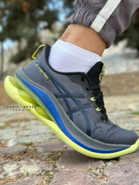 کفش اسیکس ژل کینسی مکس Asics GEL-KINSEI MAX طوسی سبز