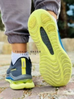 کفش اسیکس ژل کینسی مکس Asics GEL-KINSEI MAX طوسی سبز