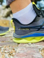کفش اسیکس ژل کینسی مکس Asics GEL-KINSEI MAX طوسی سبز