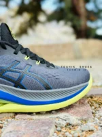 کفش اسیکس ژل کینسی مکس Asics GEL-KINSEI MAX طوسی سبز