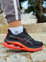 کفش اسیکس ژل کینسی مکس (Asics GEL-KINSEI MAX) مشکی نارنجی