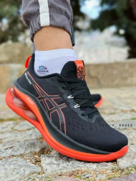 کفش اسیکس ژل کینسی مکس Asics GEL-KINSEI MAX مشکی نارنجی