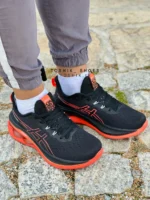 کفش اسیکس ژل کینسی مکس Asics GEL-KINSEI MAX مشکی نارنجی