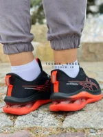 کفش اسیکس ژل کینسی مکس Asics GEL-KINSEI MAX مشکی نارنجی