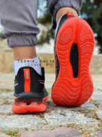 کفش اسیکس ژل کینسی مکس Asics GEL-KINSEI MAX مشکی نارنجی