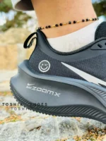 کفش نایک  zoom  زوم ایکس لبخندی تمام مشکی زنانه