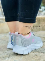 کتونی اسکچرز مدل 149886-Flex Comfort رنگ طوسی