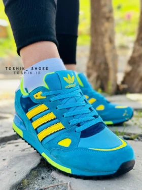 کفش آدیداس zx 750 رنگ سبزآبی