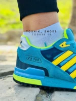 کفش آدیداس zx 750 رنگ سبزآبی