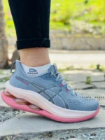 کفش اسیکس ژل کینسی مکس (Asics GEL-KINSEI MAX) ویتنامی رنگ طوسی صورتی