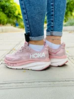 هوکا مدل کلیفتون 9 صورتی زنانه و دخترانه