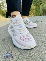 کتونی ادیداس مدل PUREBOOST رنگ سفید صورتی