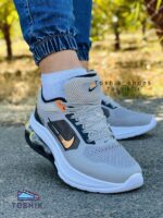کتونی نایک ایرومکس رنگ طوسی Air max کپسولی فعال