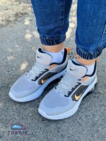 کتونی نایک ایرومکس رنگ طوسی Air max کپسولی فعال