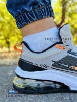 کتونی نایک ایرومکس رنگ طوسی Air max کپسولی فعال