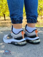 کتونی نایک ایرومکس رنگ طوسی Air max کپسولی فعال