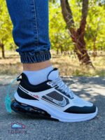 کتونی نایک ایرمکس رنگ سفید مشکی [ Air max ] کپسولی فعال
