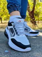 کتونی نایک ایرمکس رنگ سفید مشکی Air max کپسولی فعال