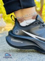 کفش نایک مدل zoom x زوم ایکس لبخند ضدآب تمام مشکی