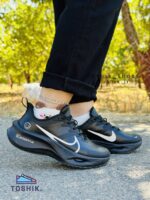 کفش نایک مدل zoom x زوم ایکس لبخند ضدآب تمام مشکی