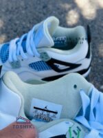 کتونی نایک جردن 4 رنگ سفید سبز روشن