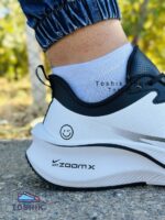 کفش نایک  zoom x زوم ایکس لبخند ضدآب سفید مشکی
