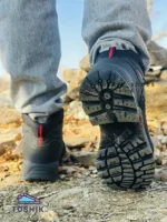 کفش هومتو ساقدار ضدآب مدل 210473A-1 رنگ مشکی