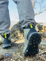 کفش هومتو ساقدار ضدآب مدل 240246A-1 رنگ طوسی