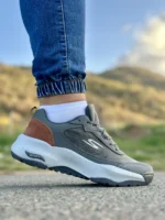 کتونی اسکیچرز مدل go walk outdoors طوسی