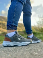 کتونی اسکیچرز مدل go walk outdoors طوسی