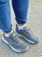 کتونی اسکیچرز مدل go walk outdoors طوسی
