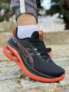 کفش اسیکس ژل کینسی مکس Asics GEL-KINSEI MAX مشکی نارنجی