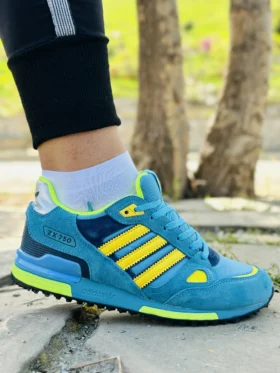 کفش آدیداس zx 750 رنگ سبزآبی