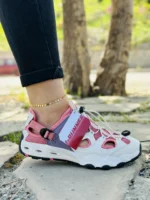 صندل ایرونر سفید صورتی زنانه و دخترانه