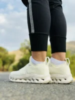 کفش کیوسی qc مدل Loewe x On Cloudtilt V1 ‘Sand’ رنگ کرم