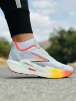کتونی بروکس مدل Hyperion Max Gale 2 طوسی نارنجی