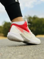 کتونی اسیکس مدل V-Swift FF 4 سفید قرمز