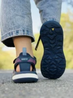 صندل هامتو مدل 740977B-8 رنگ سرمه ای