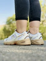 کتونی نیوبالانس 530 قهوه ای زنانه و دخترانه