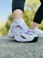 کتونی نیوبالانس 530 سفید بنفش