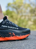 کتونی نیوبالانس مدل تریلV3 مشکی زیره نارنجی