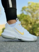 کفش نایک بسکتبالی مدل LeBron Ambassador 13 رنگ سفید