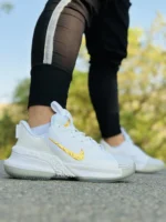 کفش نایک بسکتبالی مدل LeBron Ambassador 13 رنگ سفید