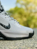 کفش نایک بسکتبالی مدل LeBron Ambassador 13 رنگ طوسی