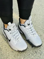 کفش نایک بسکتبالی مدل LeBron Ambassador 13 رنگ طوسی