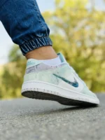 کفش نایک مدل dunk dragon سبزآبی