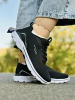 کفش ویکو مدل r3191 مشکی زیره سفید