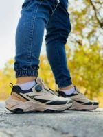 کفش کلمبیا مدل boa بندچرخشی کرم